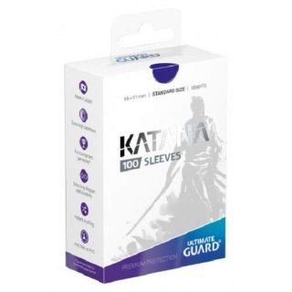 『KATANASleevesStandardSize（青）』100枚入り｛-｝