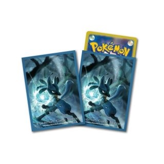 Pokemon TCG Sleeves: Lucario · 64 Pack