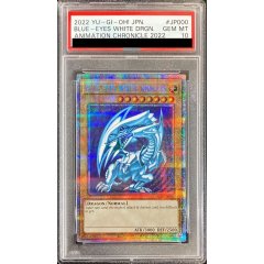 Blue-Eyes White Dragon · AC02-JP000 · Prismatic Secret Rare · PSA 10
