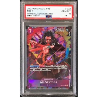 Mr.5(Gem) (OP04-072) - PSA 10