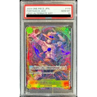 Portgas.D.Ace (OP07-119) - PSA 10