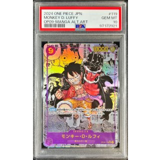 Monkey.D.Luffy (OP09-119) - PSA 10