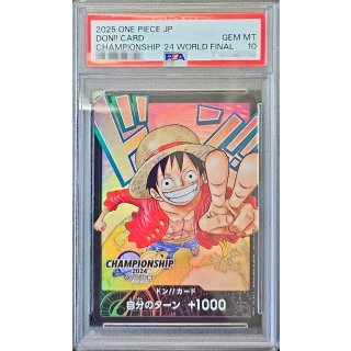 PSA10 DON!! Card (Japanese / 2 / CS2024 / Monkey D. Luffy) (-) - PSA 10