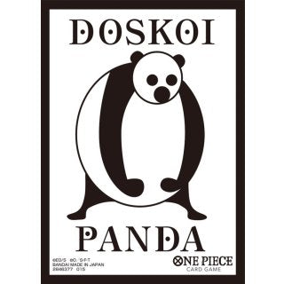 Sleeve DOSKOI PANDA (Black Border/BASE SHOPLimited Card Sleeves-Brand Assort vol.01-) 70 sleeves
