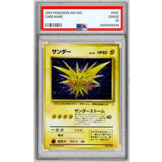 [PSA 10] Zapdos LV.40 · Vintage