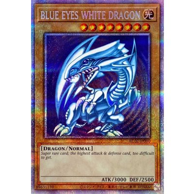 Blue-Eyes White Dragon · AC02-JP000 · Prismatic Secret Rare