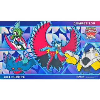 Pokemon TCG Playmat: (Blue COMPETITOR EUROPE)