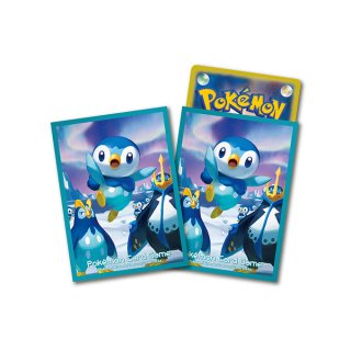 Pokemon TCG Sleeves: Piplup & Prinplup & Empoleon · 64 Pack